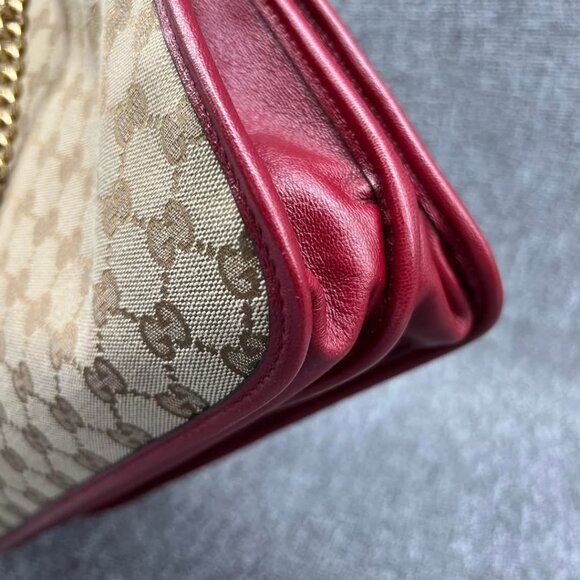 Gucci GG Leather Tote Bag 840-032825 - Picture 9 of 16